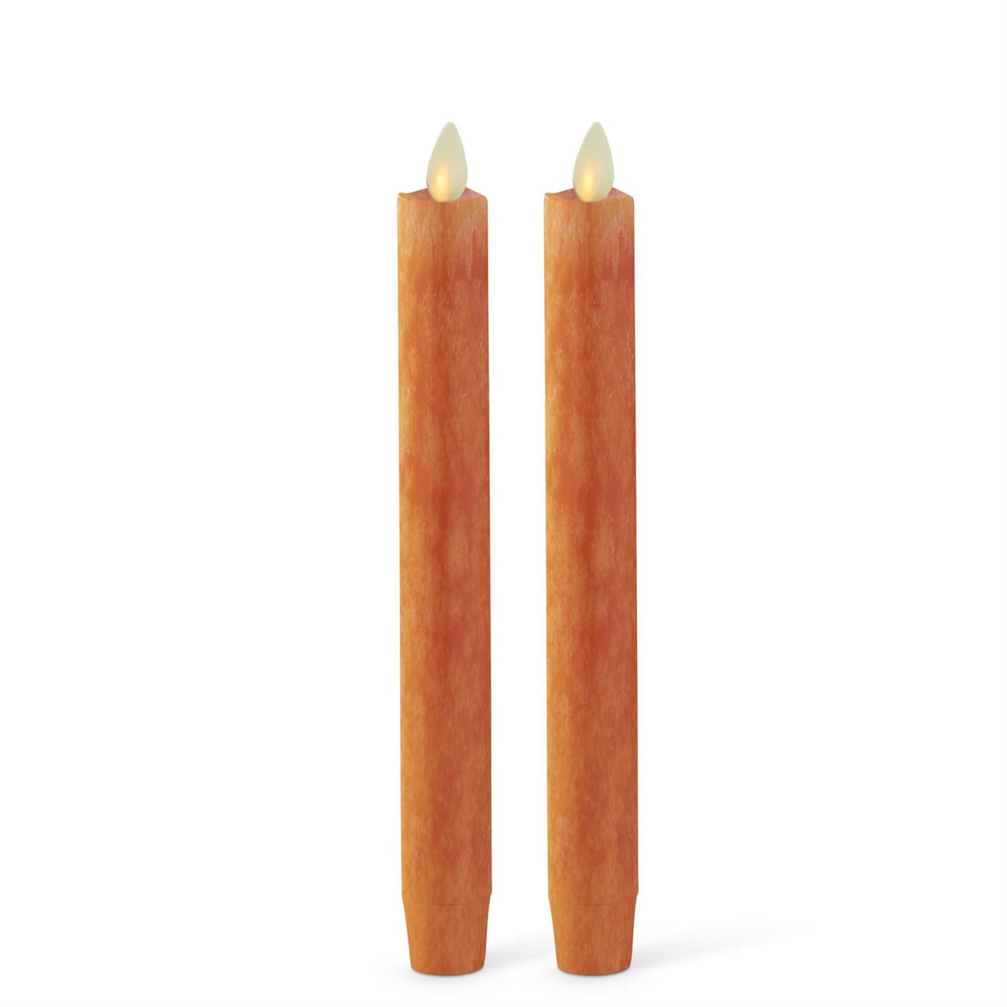 Wax Luminara Taper Candle - Orange