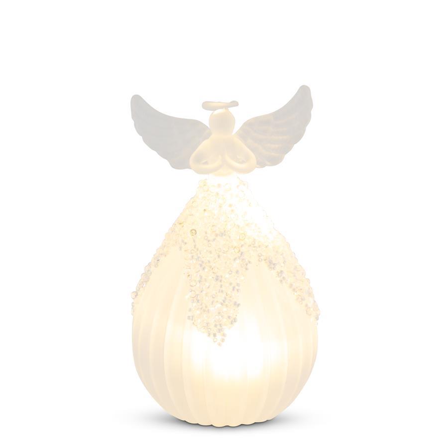 Frosted Glass LED Angel
