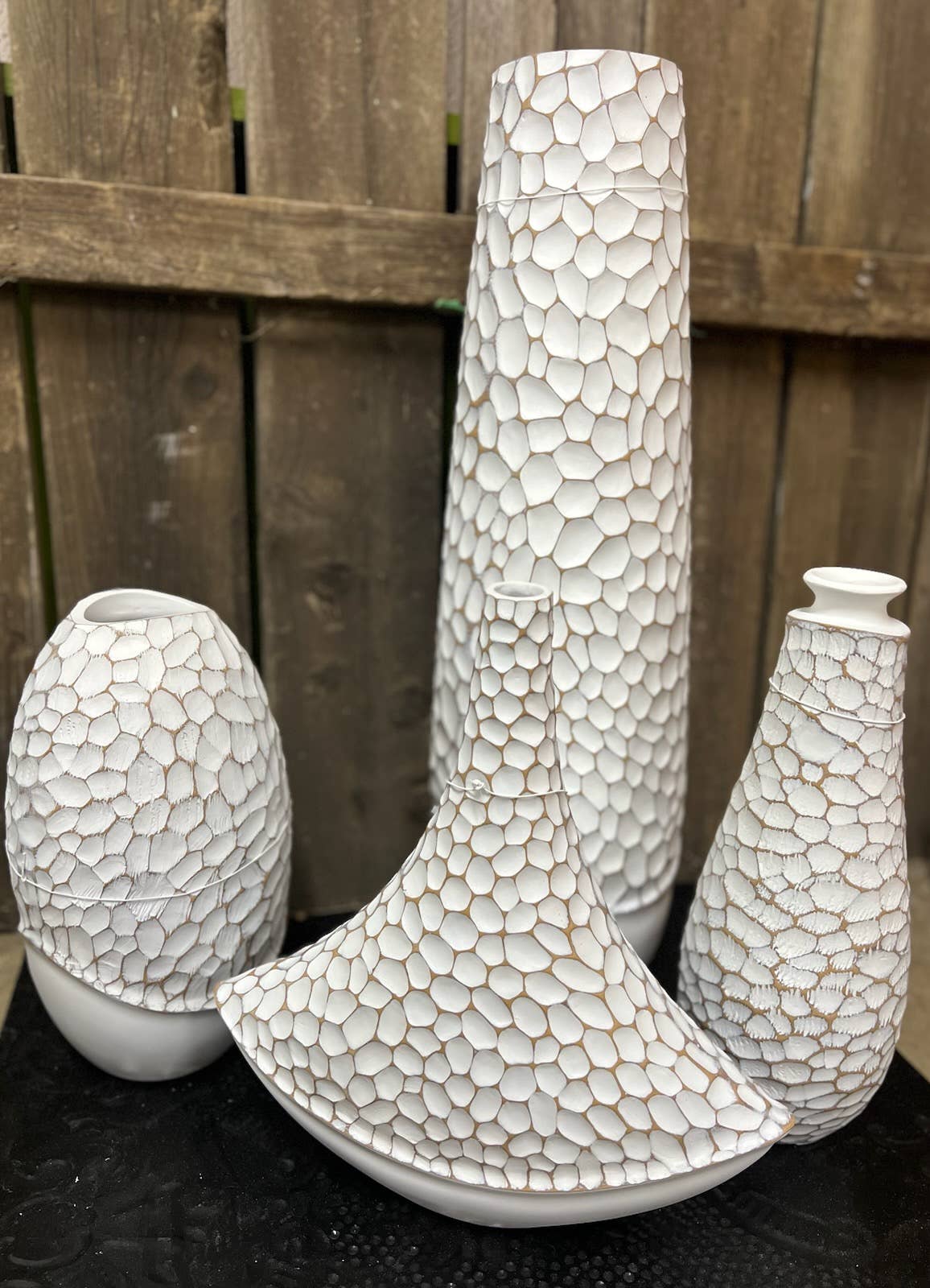 Ridged Vase
