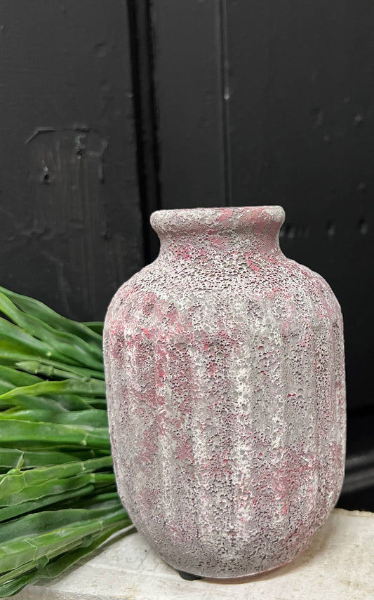Tall Stonewash Vase