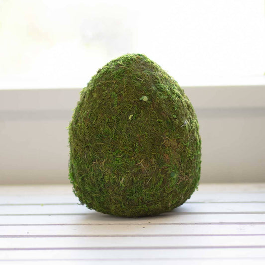 Moss Egg Decor - Small