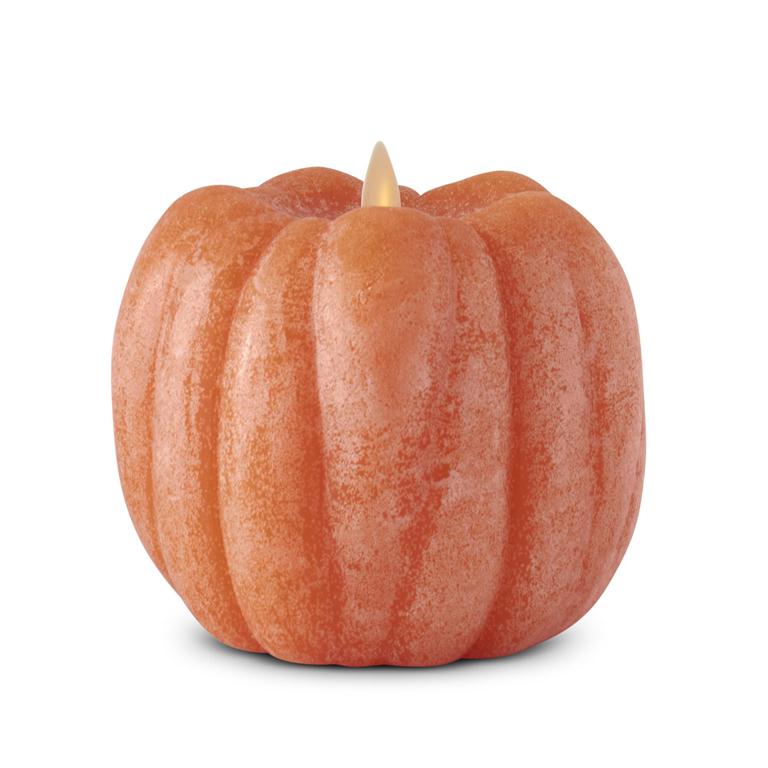 Pumpkin Candle - Orange