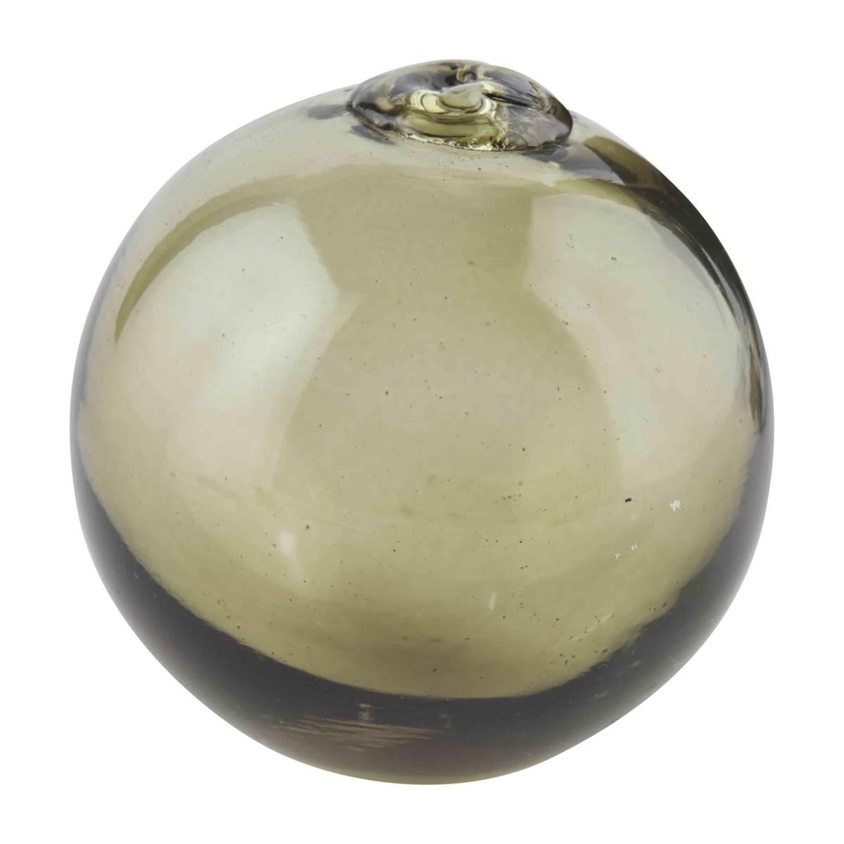 Glass Decor Ball - Green