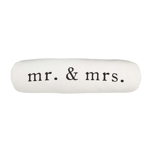 Mr & Mrs Bolster Pillow