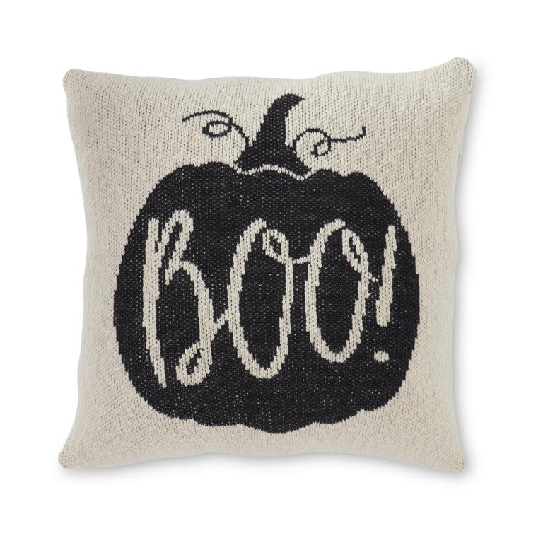 Knit Boo Pillow