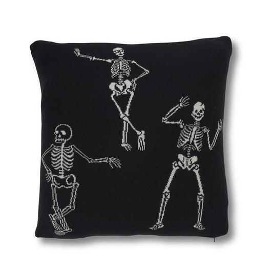 Knit Skeleton Pillow