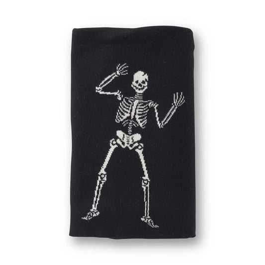Knit Skeleton Blanket