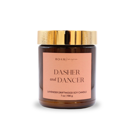 Dasher and Dancer Candle