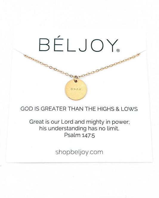 God is Greater Necklace