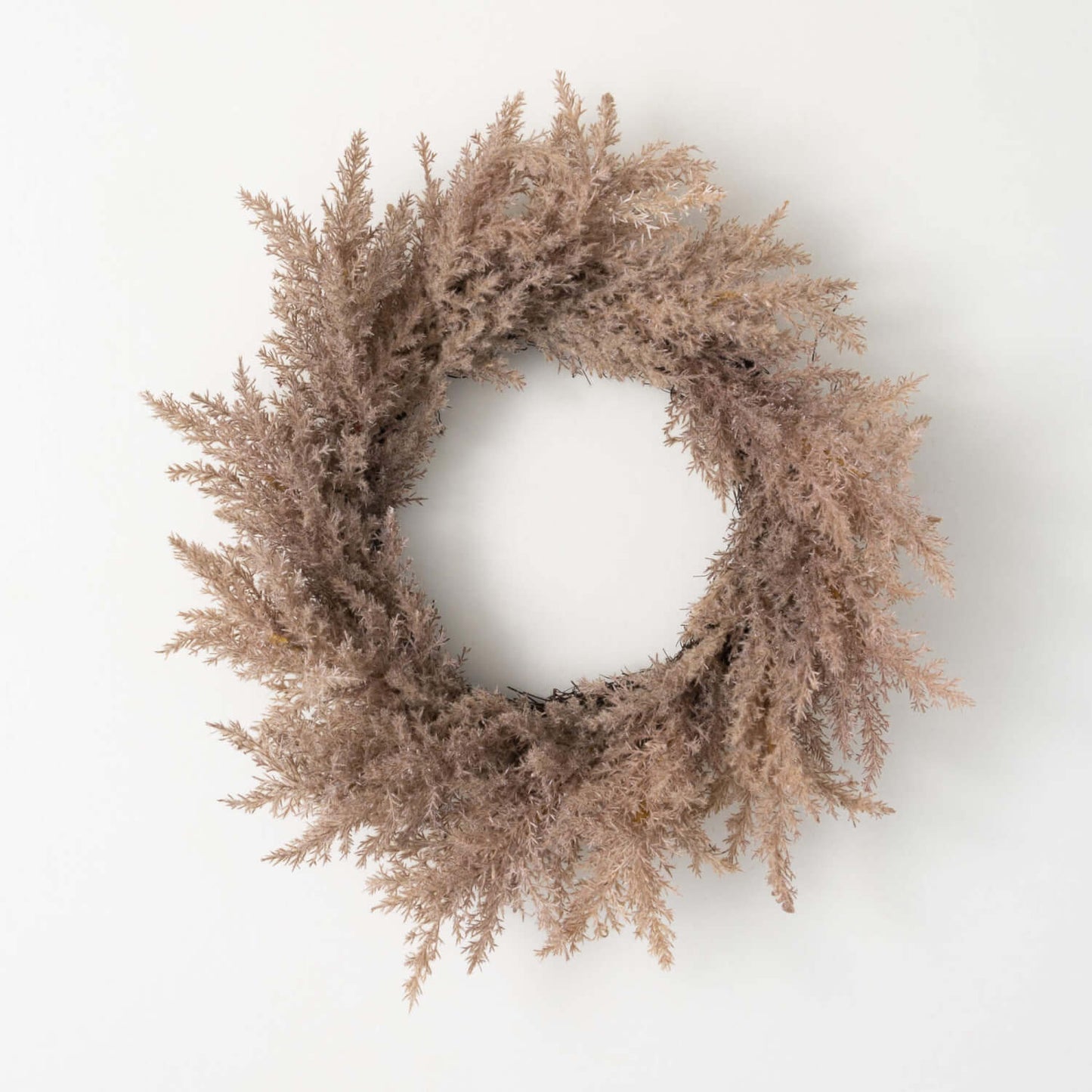Reed Wreath - Brown